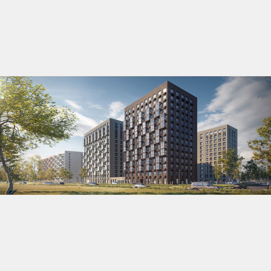 2-к. квартира, 46,2 м², 3/12 эт.