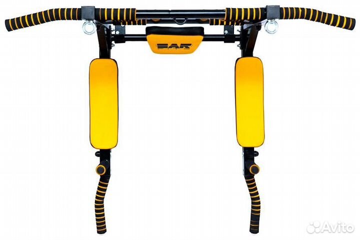 Турник 3в1 Premium 2.0 Черно-Желтый