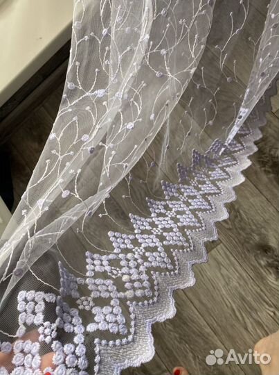 Тюль штора бу