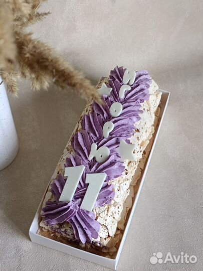 Меренговый рулет