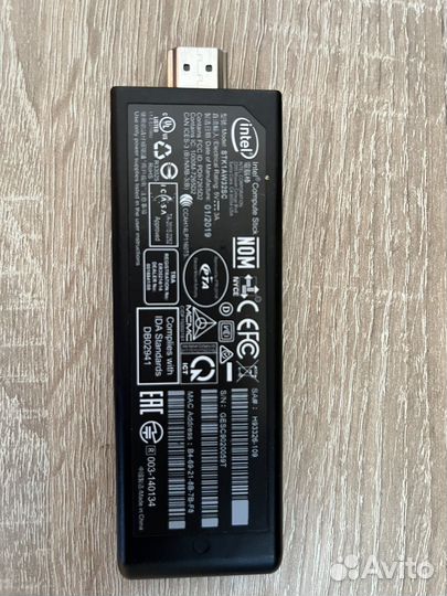 Микрокомпютер Intel Compute Stick