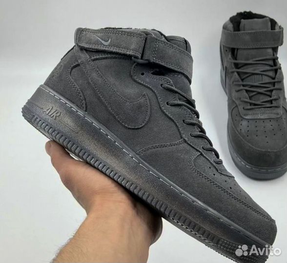 Кроссовки зимние Nike air force 1