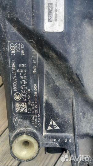 Фара правая Audi q3 f3 2018 -н.в