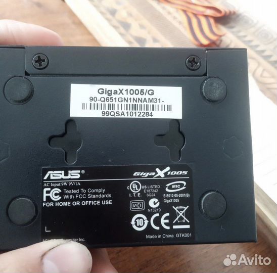 Коммутатор Asus GigaX1005/G