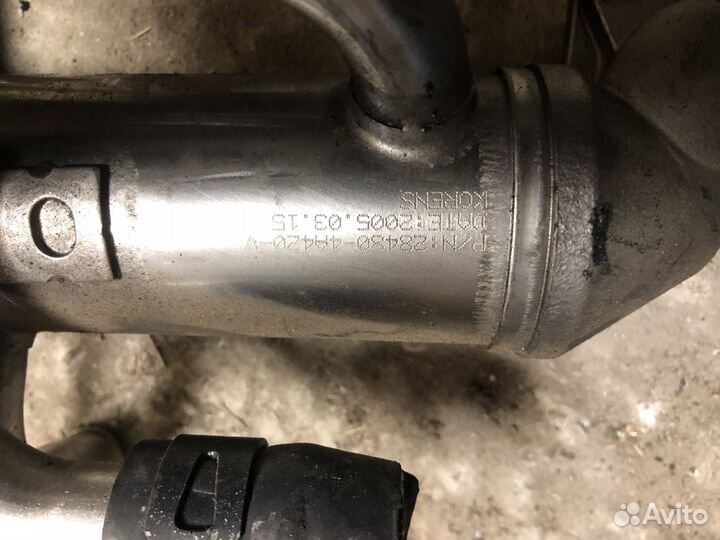 D4CB киа рампа, трубки, коллектор впускной