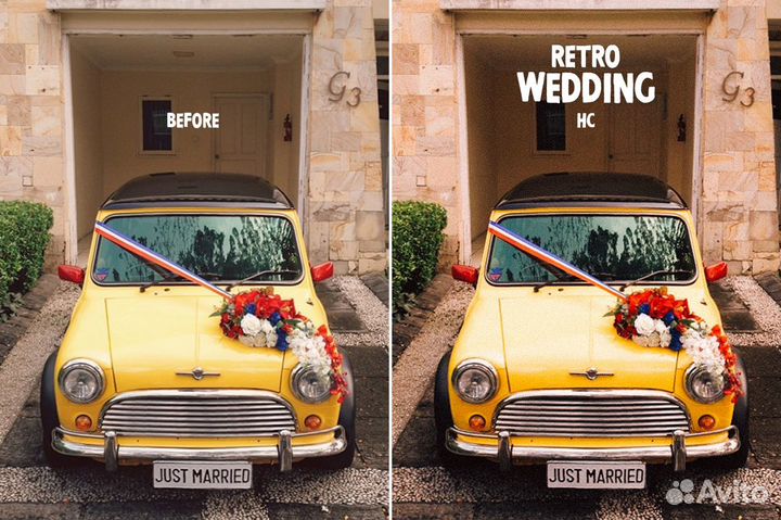 Retro Wedding - набор свадебных пресетов Lightroom