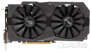 Видеокарта asus AMD Radeon RX 470 4gb strix