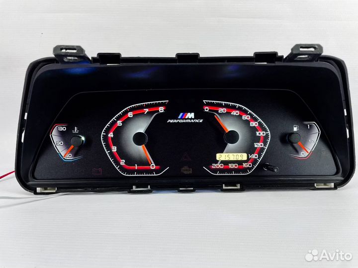 Панель щиток приборов тюнинг 2110-2114 M стиль BMW