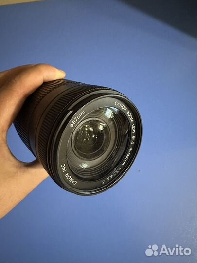 Объектив canon 18 135 ef 3.5