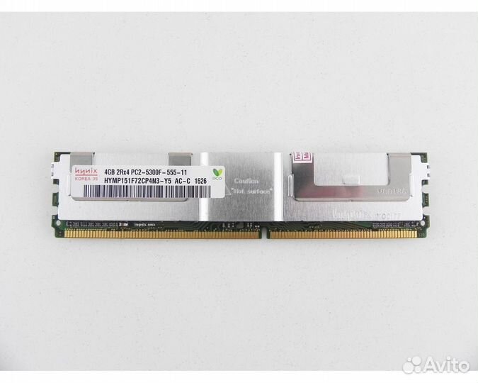 RAM Hynix, 4gb, 2Rx4, 5300(667), DDR2, FB-dimm, ECC, REG, Ref