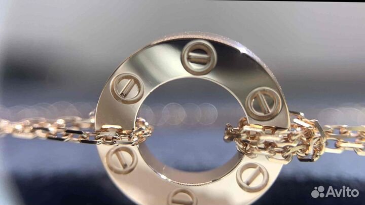 Колье Cartier Love 0,03ct