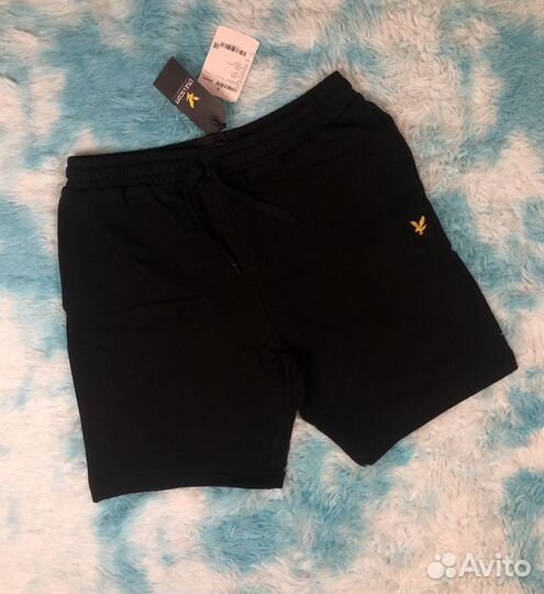 Шорты хлопковые Lyle & Scott Black (S/M/L/XL/XXL)