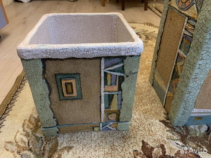 Коамическая ваза для цветов