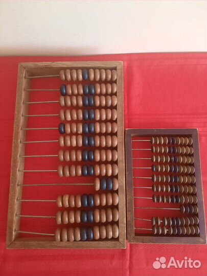 Счеты деревянные бухгалтерские СССР