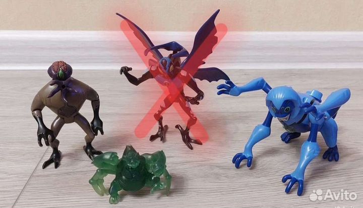 Фигурки BEN 10, Корпорация монстров