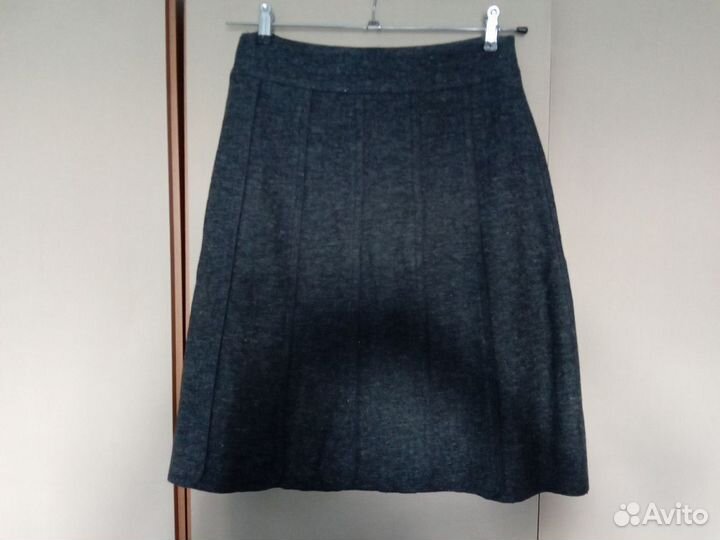 Юбка шерстяная, Steilmann, 44 р., серая