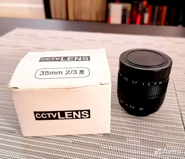 Объектив Fujian ссtv 25 mm 1.4 с байонетомС-mount