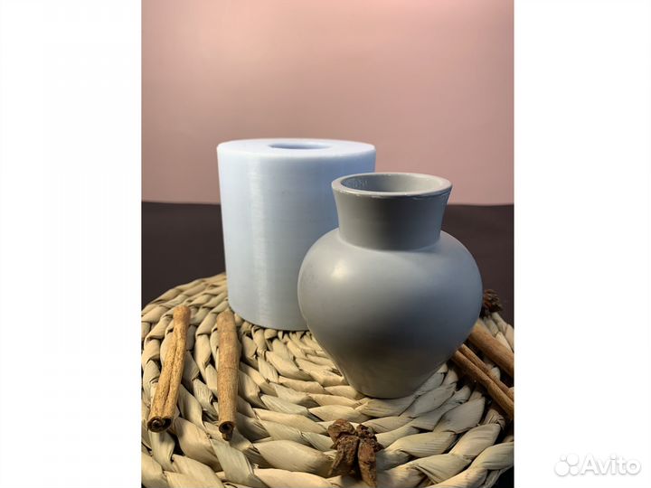 Форма из силикона стандарт ваза подарочная купить