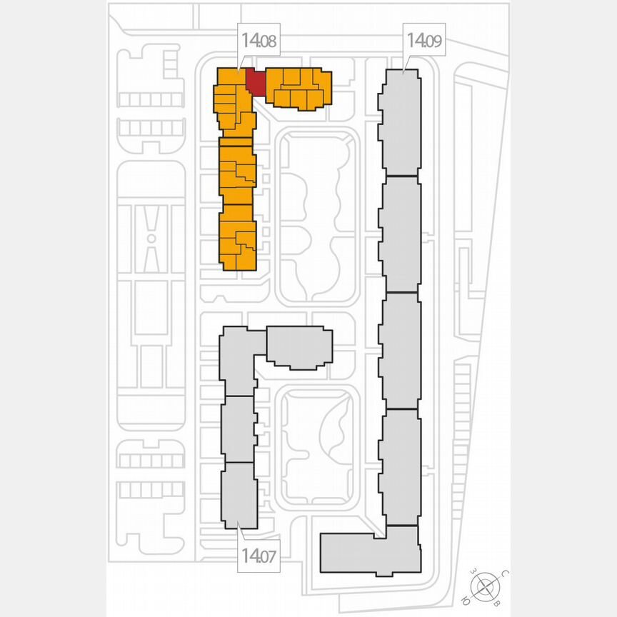 2-к. квартира, 66,8 м², 1/8 эт.