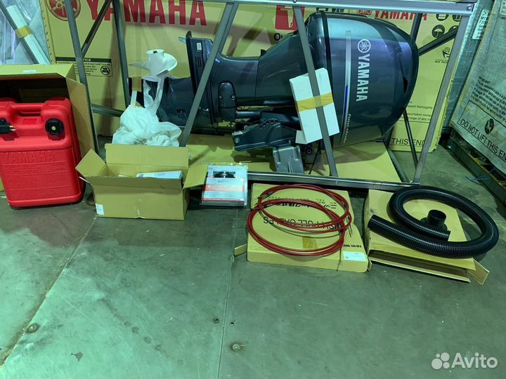 Новый лодочный мотор Yamaha F 60 fetl