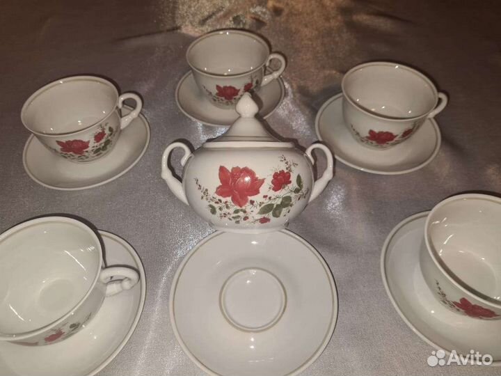 Сервиз чайный новый