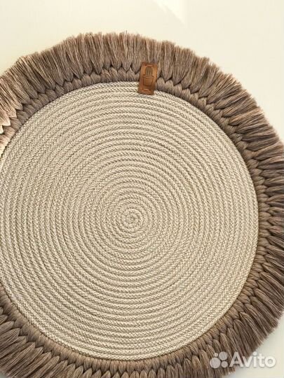 Салфетки сервировочные из хлопкового шнура