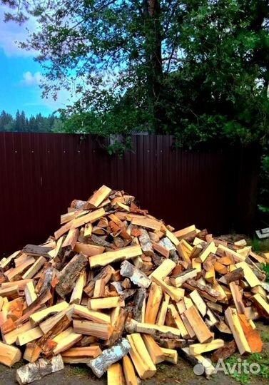 Дрова качественные от 1 куба любых пород древесины