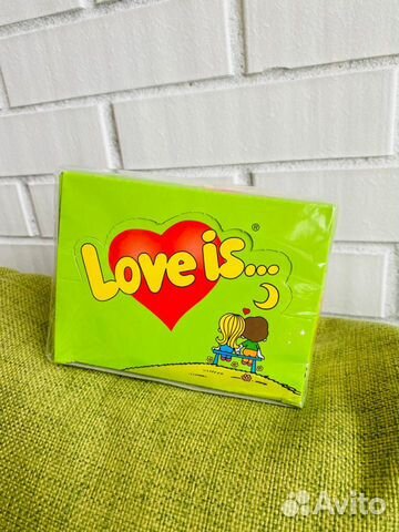 Love is яблоко лимон (блок 100 шт.)