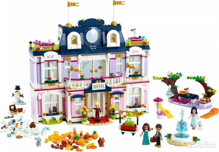 Новый Lego Friends 41684 Гранд-отель Хартлейк Сити