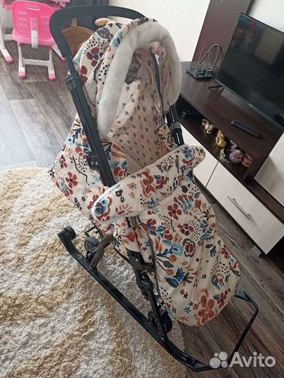 Санки коляска