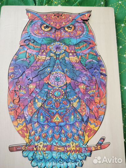 Пазл деревянный