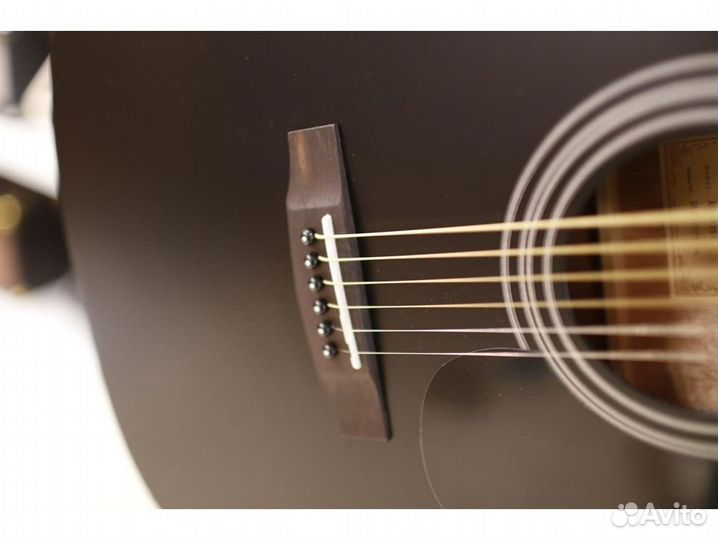 Cort AD810-BKS черная акустическая гитара