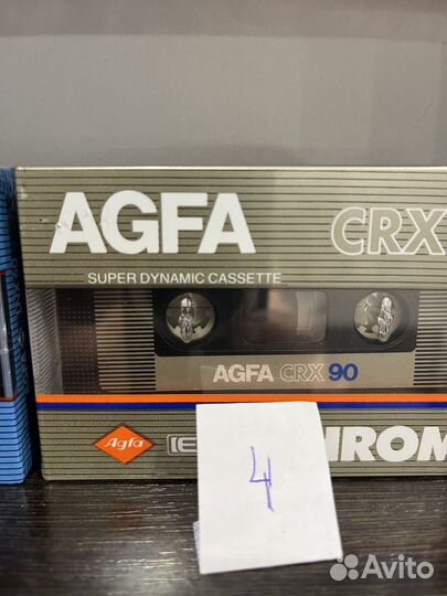 Аудиокассеты новые agfa
