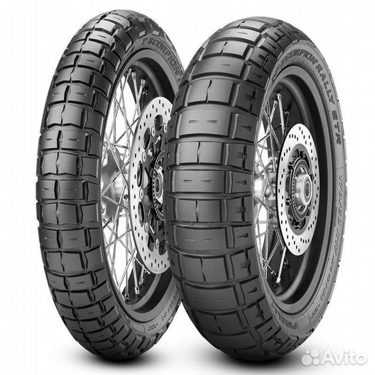 Шины Pirelli Scorpion Rally STR 120/70 R19 60V Передняя Эндуро