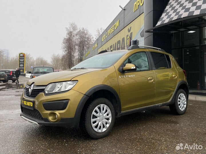 Renault Sandero Stepway 1.6 МТ, 2015, 128 000 км