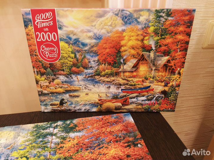 Пазлы 2000 деталей Cherry pazzi