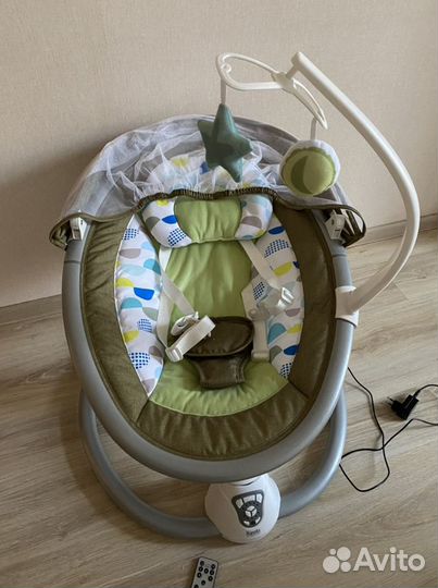 Электрокачели для новорождённого Nuovita