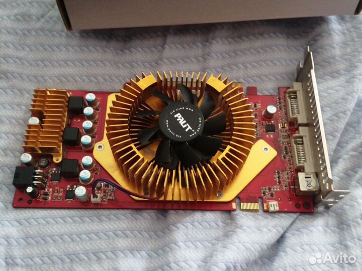 Видеокарта palit geforce9600gt