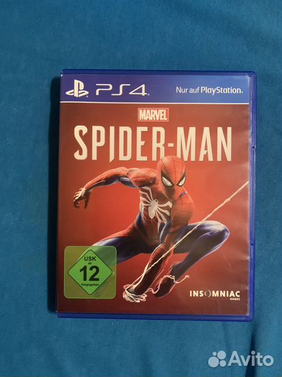 Игра на ps4 человек паук
