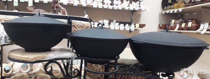 Казан чугунный 4,5