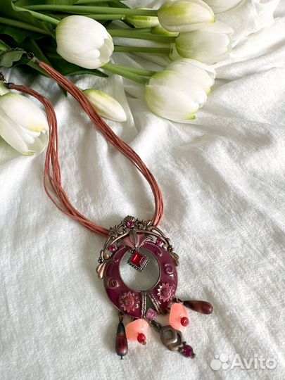 Новое колье женское бижутерия