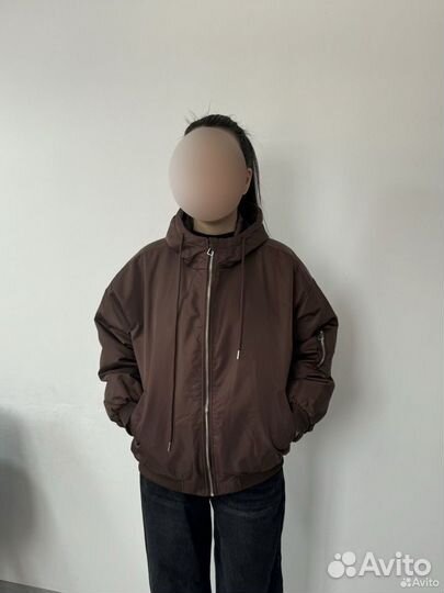 Куртка бомбер стильная женская молодежная