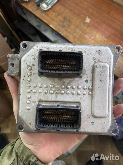 Эбу блок управления двигателем Opel astra H 1.8