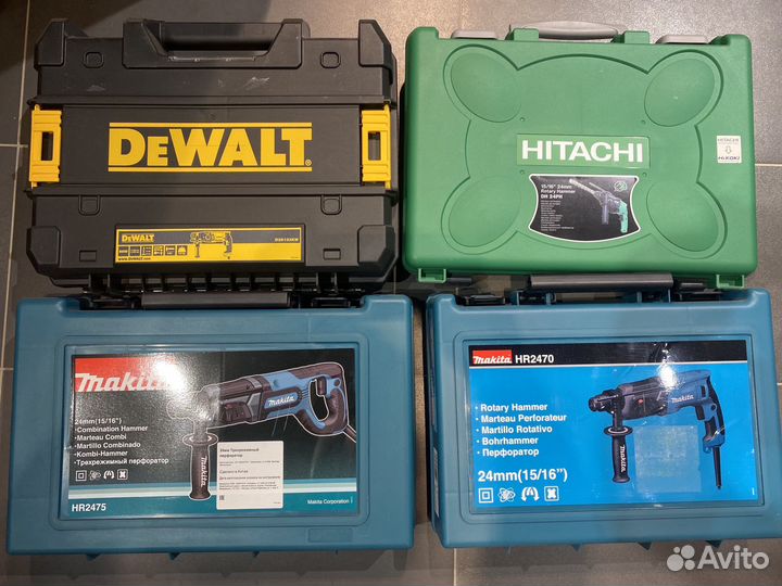 Ящик для инструмента dewalt, makita,hitachi