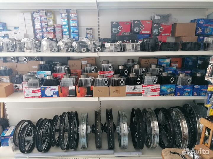 Запчасти для китайских мотоциклов