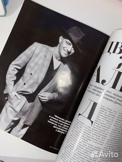 Журнал Vogue Вог номер 1 09/1998 г