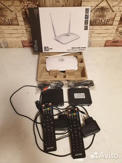 Роутер и тв приставки