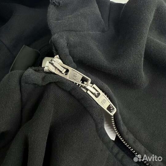 Balenciaga Paris Moon 2023 Черное Худи