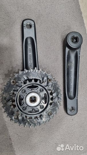 Шатуны, каретка, манетка и переклюк