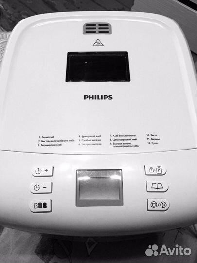Хлебопечка philips